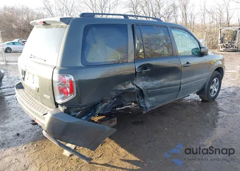 2006 Honda Pilot Ex-L from USA, damaged, VIN 2HKYF18526H512202